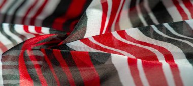 Arka plan dokusu. çok renkli çizgili ipek kumaş. Meksika co