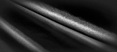 doku, arka plan, desen. Siyah ipek kumaş. Bu siyah ve