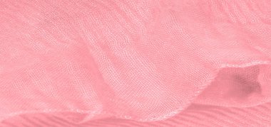 Doku, arka plan, desen, pembe ipek oluklu ezilmiş fabri