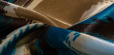 Ipek kumaş arka plan dokusu soyut bir yanılsama olduğunu