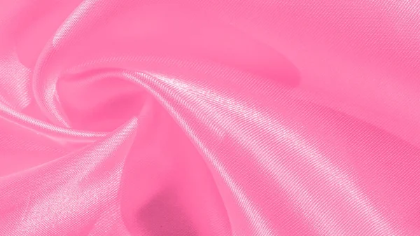 Textura de la imagen Hermosa seda rosa crepé porcelana, creado esp —  Fotos de Stock