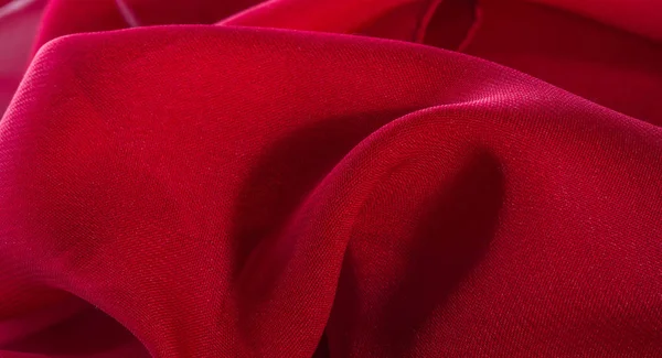 Текстура, тло, візерунок, Червона Малинової шовкової тканини це дуже — стокове фото