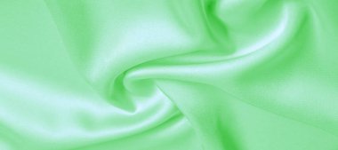 arka plan dokusu, desen. Yeşil zümrüt ipek kumaş. Bu wil