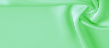 arka plan dokusu, desen. Yeşil zümrüt ipek kumaş. Bu wil