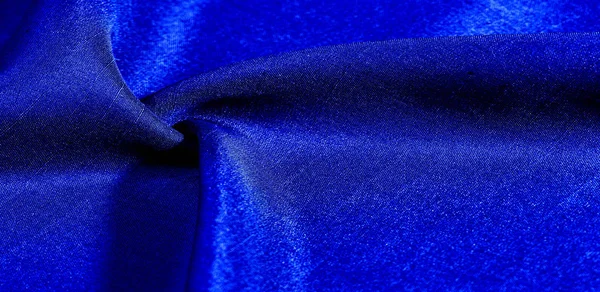 Textura, fondo, patrón, color azul, tela. tela de algodón — Foto de Stock