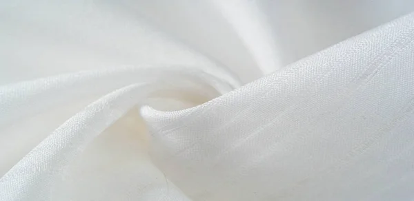 Textura seda tela blanca. De Telio, este organza tiene una delgada , —  Fotos de Stock