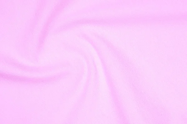 Padrão de fundo de textura O tecido é de malha rosa. Olhando f — Fotografia de Stock