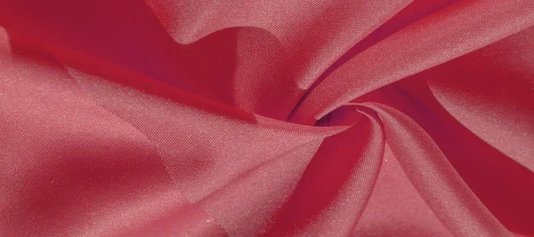 Silk fabric, ruby red. The photo is intended for, interior, imit — Stock Photo, Image