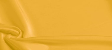 arka plan dokusu, desen. Sarı ipek kumaş. Çok hafif bir fa