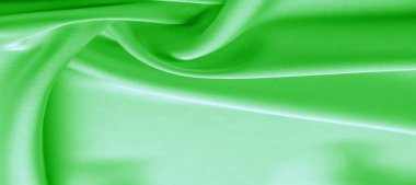 arka plan dokusu, desen. Yeşil zümrüt ipek kumaş. Bu wil