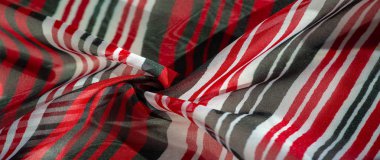 Arka plan dokusu. çok renkli çizgili ipek kumaş. Meksika co