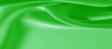 arka plan dokusu, desen. Yeşil zümrüt ipek kumaş. Bu wil