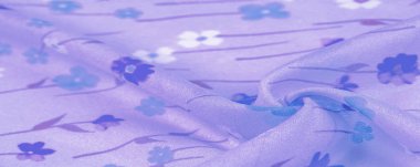 Doku, arka plan, desen, ipek kumaş, bir li küçük çiçekler