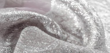 Doku arka planı, desen. beyaz brokar kumaş. Organze broca