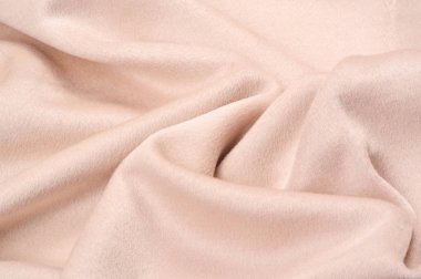 Doku, arka plan, desen. Kumaş sıcak yün, bej, pastel sl