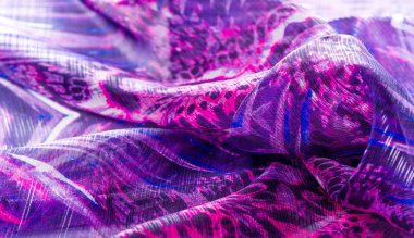 Doku, arka plan, desen. Soyut renkli çiçek deseni 1