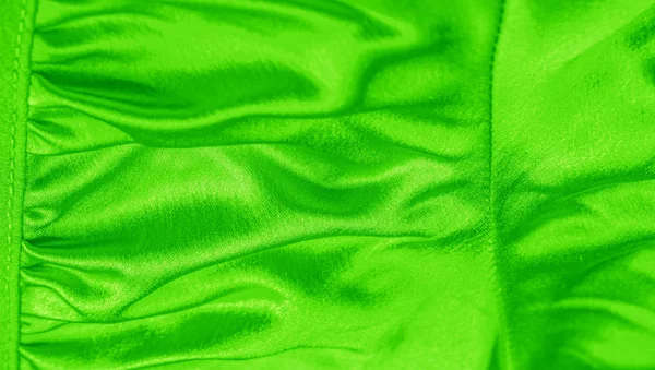 Tecido de fralda com textura verde. Este tecido versátil tem muitos — Fotografia de Stock