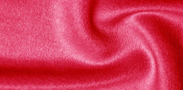 Pola, tekstur, latar belakang, wol hangat, kain merah. Benang ini i — Stok Foto