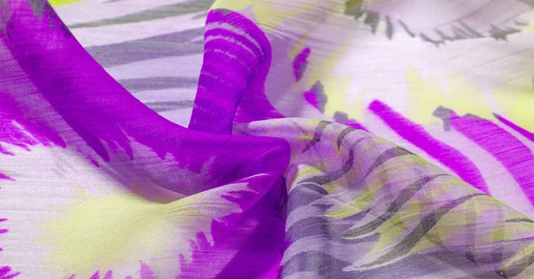Textura patrón de fondo. Tejido de seda con encaje de color. Yello. — Foto de Stock