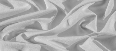 Doku, arka plan, ipek kumaş, beyaz kadın şal; Tasarım-cum