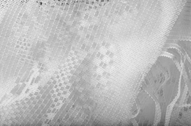 Doku, arka plan, desen. Beyaz tül. Bu olağanüstü n ekleyin