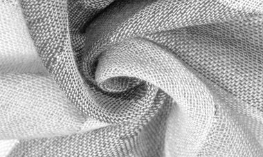 Doku, arka plan, ipek eşarp kadınsı siyah ve beyaz bir 