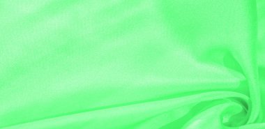 Doku, arka plan, desen, yeşil renk ipek kumaş. Bu s