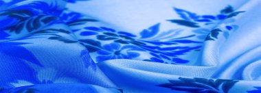 doku, arka plan, desen, çiçek pri ile narin mavi ipek