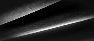 doku, arka plan, desen. Siyah ipek kumaş. Bu siyah ve