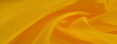 Doku arka plan deseni, sarı kumaş ipek. Krep sain o