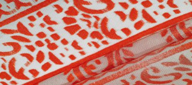 Doku, desen, koleksiyon, ipek kumaş, kadın eşarp, kırmızı ovmak