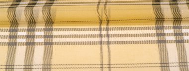 ipek kumaş şampanya (soluk fawn) Tartan damalı duvar kağıdı pat