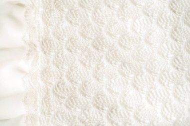 doku, arka plan, desen. beyaz dantel kumaş. Bu harika 