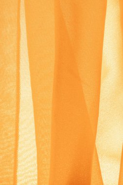 doku arka plan deseni. Ince bir paspas ile sarı ipek kumaş
