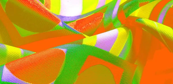 Modèle de texture. tissu de soie dans des formes abstraites géométriques. Souris — Photo