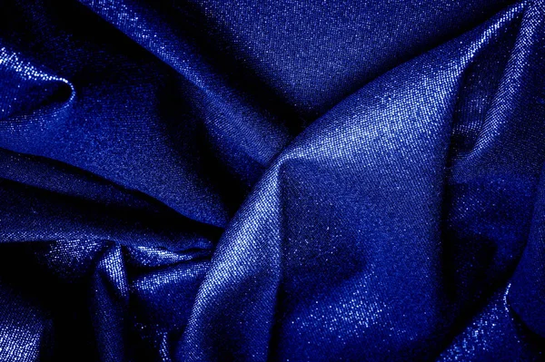 Texture, sfondo, Il tessuto ha un blu brillante, acqua, azzurro c — Foto Stock