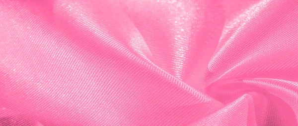 Texture picture Beautiful silk pink crepe porcelain, created esp — Stock Photo, Image