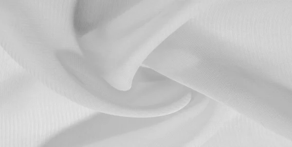 Textura patrón de fondo de tela de seda blanca. Este órgano de seda — Foto de Stock