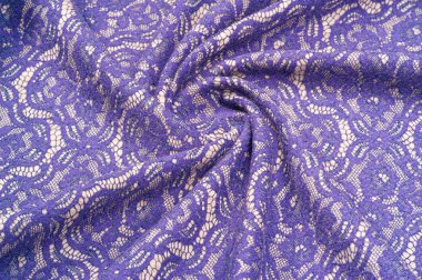 Arka plan dokusu. Şablon. Dantel kaplı sıcak yün kumaş