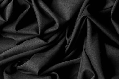Dokulu arka plan Planları, Siyah kumaş. Li bu hafif kumaş