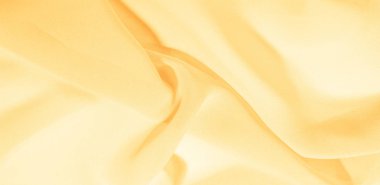 doku arka plan deseni. Ince bir paspas ile sarı ipek kumaş