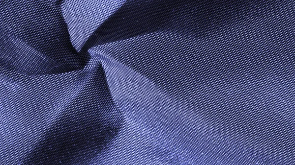 Pocztówka tekstura tła, tkanina jedwabna granatowa, Bondi niebieski, — Zdjęcie stockowe