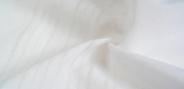 Textura tecido branco de seda. De Telio, este organza tem um fino , — Fotografia de Stock