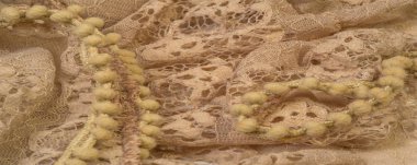 Doku, arka plan, desen, bej ipek, kadınsı, oluklu N