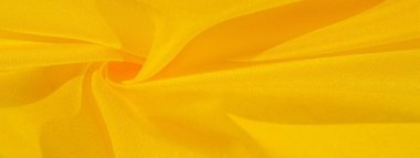 Doku arka plan deseni, sarı kumaş ipek. Krep sain o