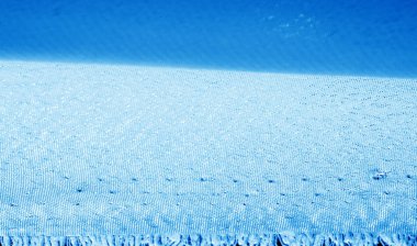 Resim. Doku, arka plan. Mavi safir ipek kumaş. Bu lu