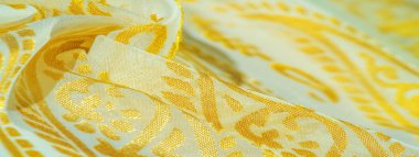 Doku, desen, koleksiyon, ipek kumaş, kadın eşarp, altın 