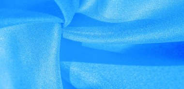 Doku, arka plan, desen, mavi ipek kumaş. Bu ipek 