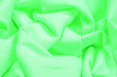 Doku, arka plan, desen. Örme kumaş Yeşil. yemyeşil çim