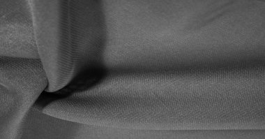 doku, arka plan, desen, gri siyah İpek Kumaş Bu çok l